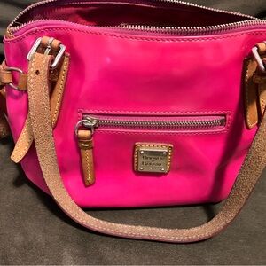 Dooney & Bourke Small Nina Handbag. Re-Posh, few stains, see photos.